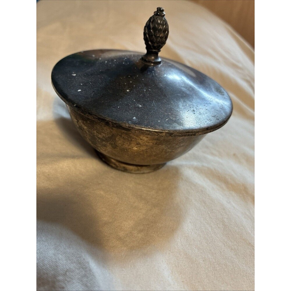 Paul Revere Reproduction Silver Plate 4" Bowl ONEIDA Silversmiths - Picture 2 of 13